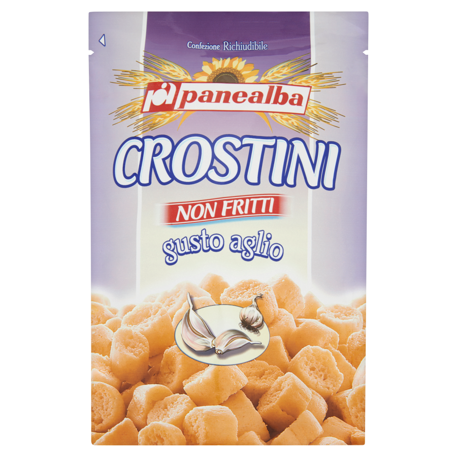 Panealba Crostini met knoflook