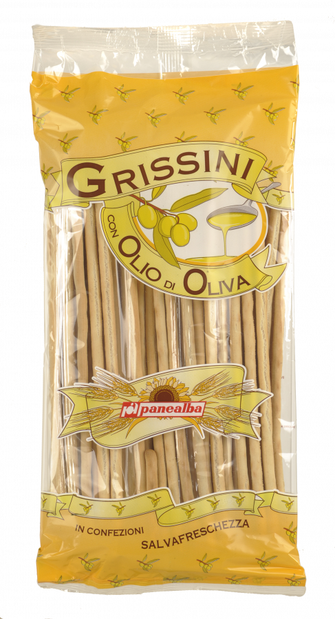 Panealba Grissini soepstengels met olijfolie 3x 50 gram