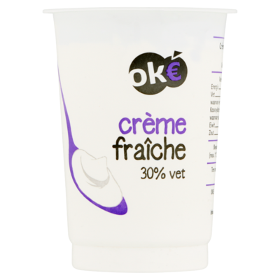 Budget Huismerk Crème fraîche 30%