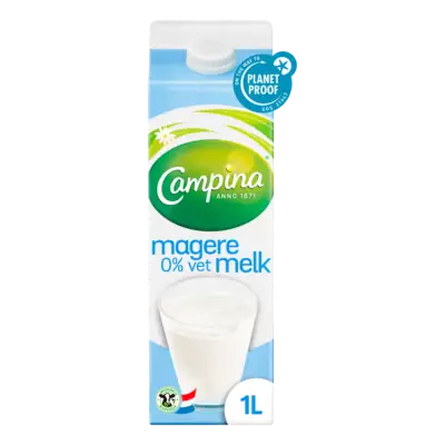 Campina Magere Melk 0% Vet