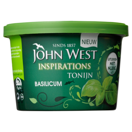 John West Tonijn inspirations basilicum