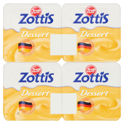 Zottis Vanillepudding 4-pack