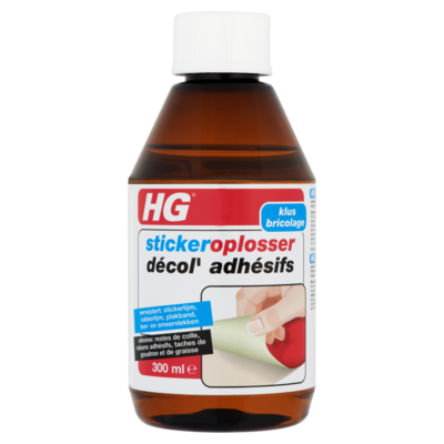 Hg Sticker oplosser