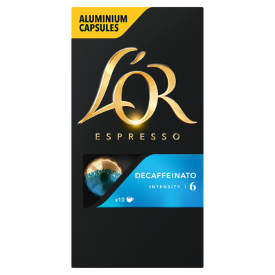 L'or Decaffeinato Koffiecups 10 Stuks