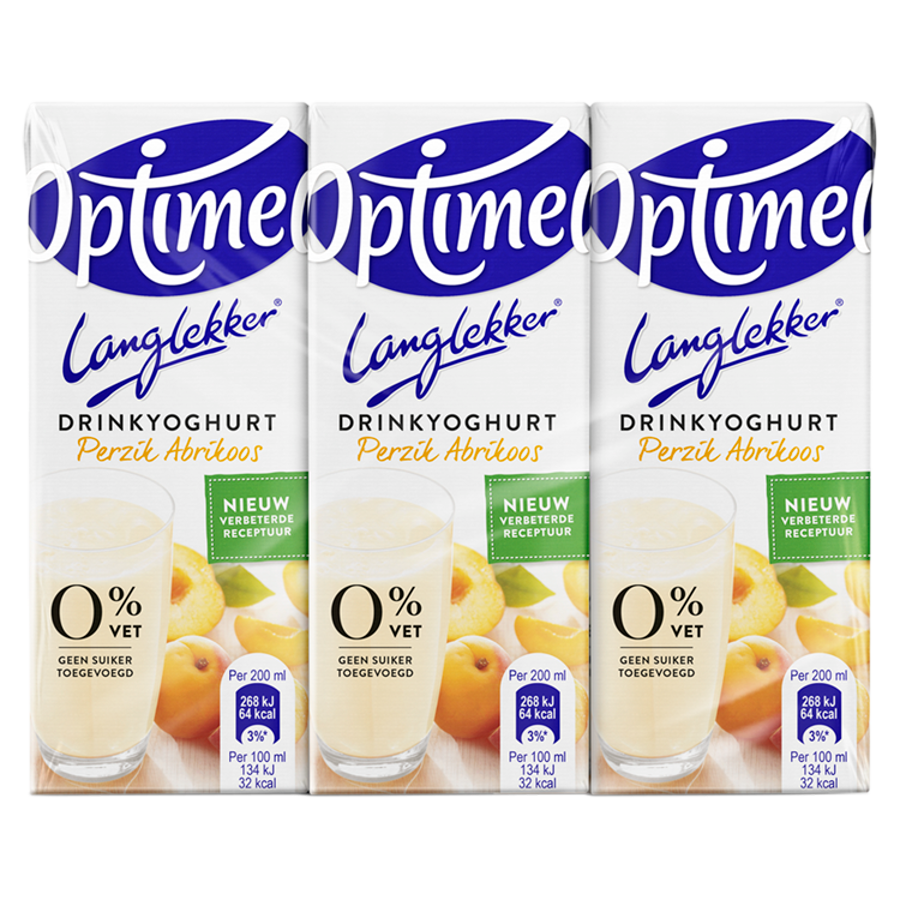 Optimel Perzik-abrikozen 6-pak