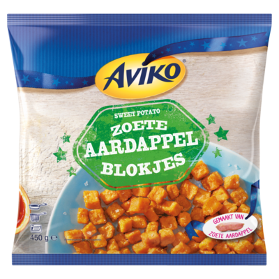 Aviko Sweet potato blokjes