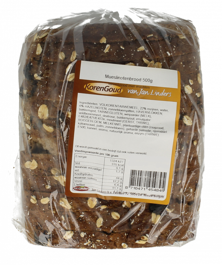 Korengoud Mueslibrood