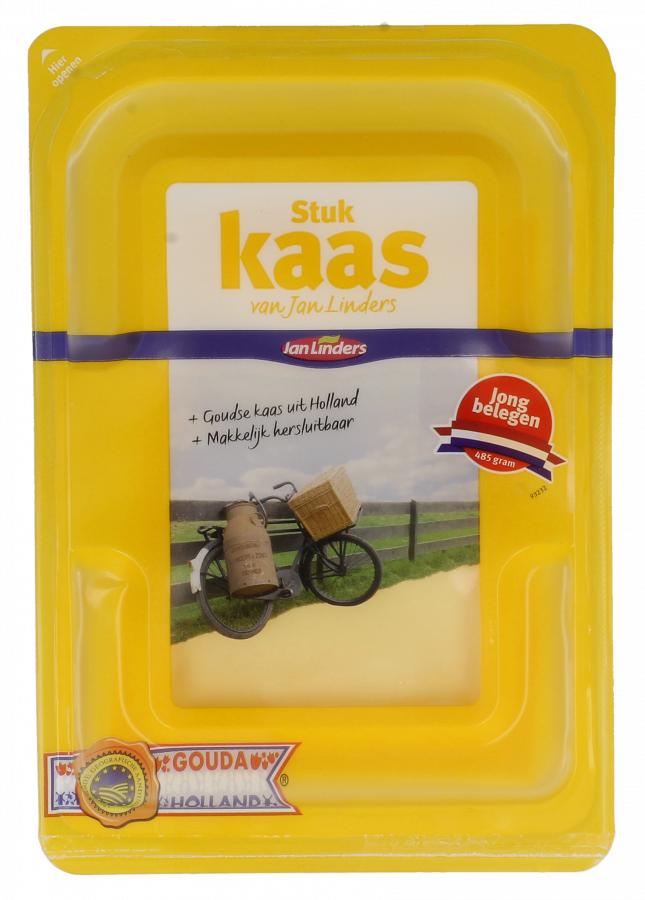 Jan Linders Jong belegen kaas stuk