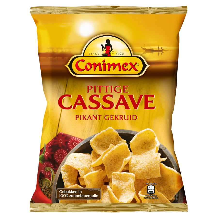 Conimex Kroepoek spicy cassave