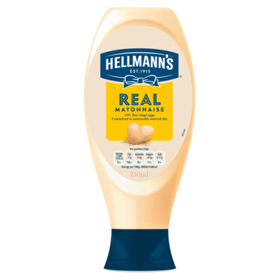Hellmann`s Saus Squeeze Real 430 ml