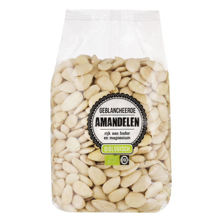 Puur Natuur Geblancheerde amandelen bio