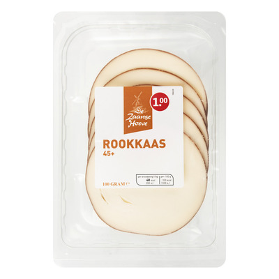 Budget Huismerk Rookkaas 45+ plakken