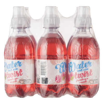 Huismerk Water met een twist frambozen