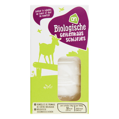 Huismerk Biologisch Geitenkaas schijfjes