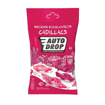 Autodrop Snoep Bosvruchtrode Cadillacs