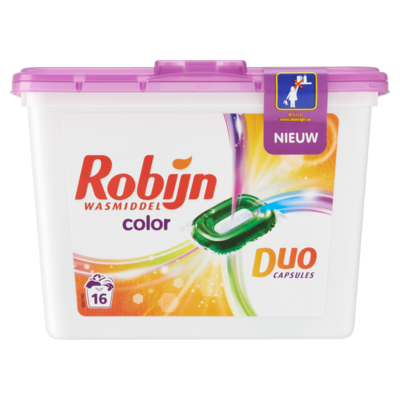 Robijn Wasmiddel duo capsules color