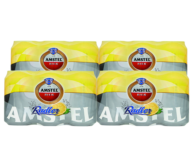Amstel Radler citroen blik 24 x 33 cl.