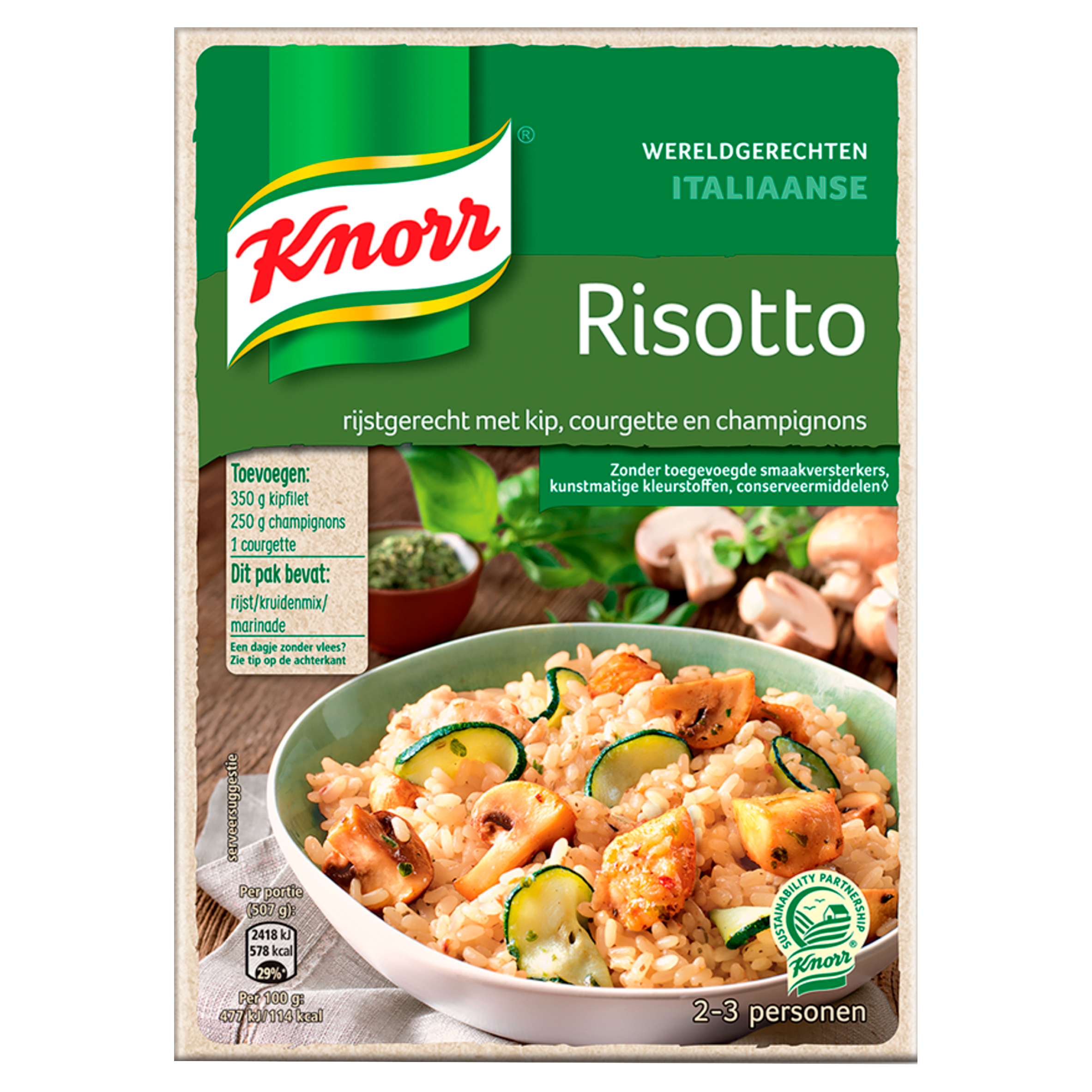Knorr Wereldgerechten Maaltijdpakket Risotto 264 g