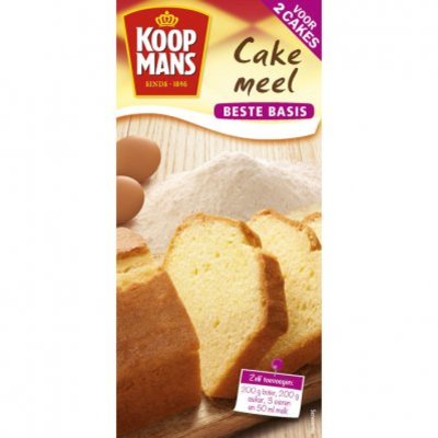 Koopmans Cakemeel voor 2 cakes
