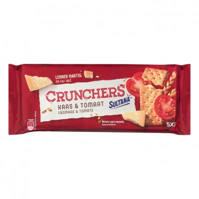 Sultana Crunchers kaas-tomaat