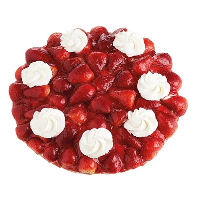 Aardbeien bavaroisevlaai