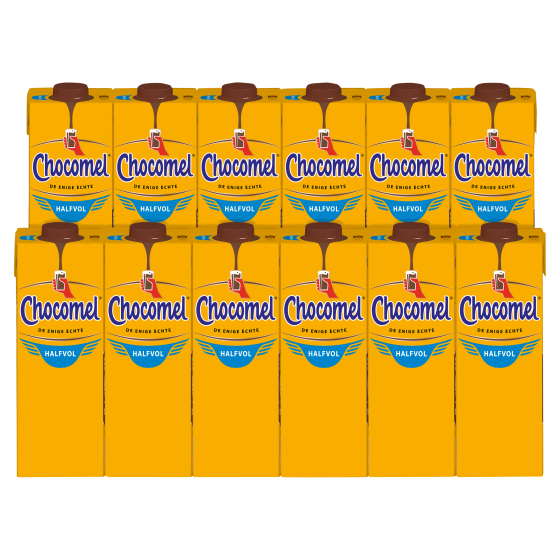 Chocomel halfvol doos 12x1 liter