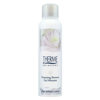 Therme Zen white lotus foaming shower gelmousse