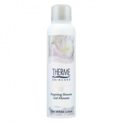 Therme Zen white lotus foaming shower gelmousse