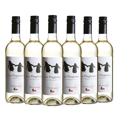 Los Pingüinos Chardonnay 6x 75 cl.