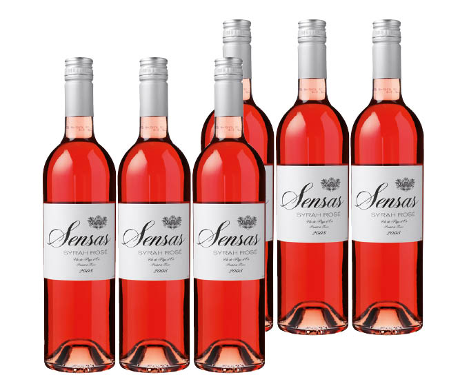 Sensas Rosé 6x 75 cl.