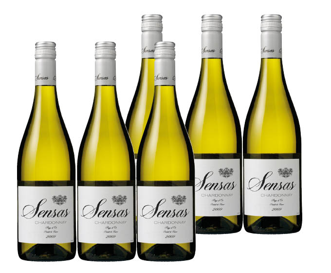Sensas Chardonnay 6x 75 cl.