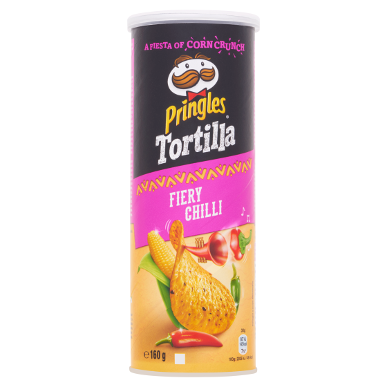 Pringles Tortilla Spicy Chilli 160 gram