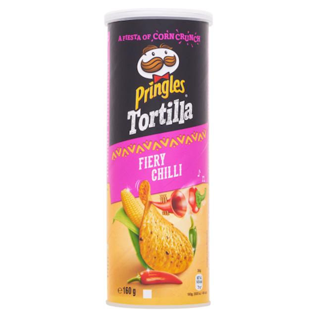 Pringles Tortilla Spicy Chilli 160 gram