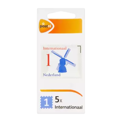 PostNL Nederland 1 Internationaal Postzegels