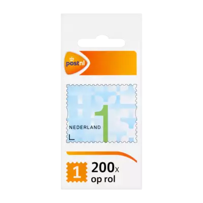 PostNL Nederland 1 op Rol Postzegels