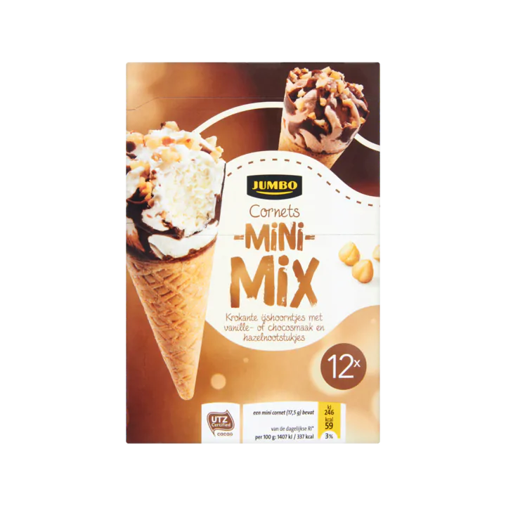 Huismerk Cornets Mini Mix