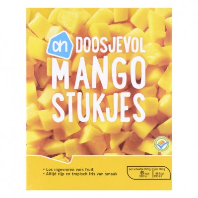 Huismerk Doosjevol mangostukjes