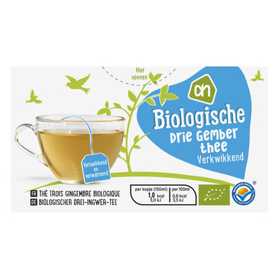 Huismerk Biologisch Drie gember thee