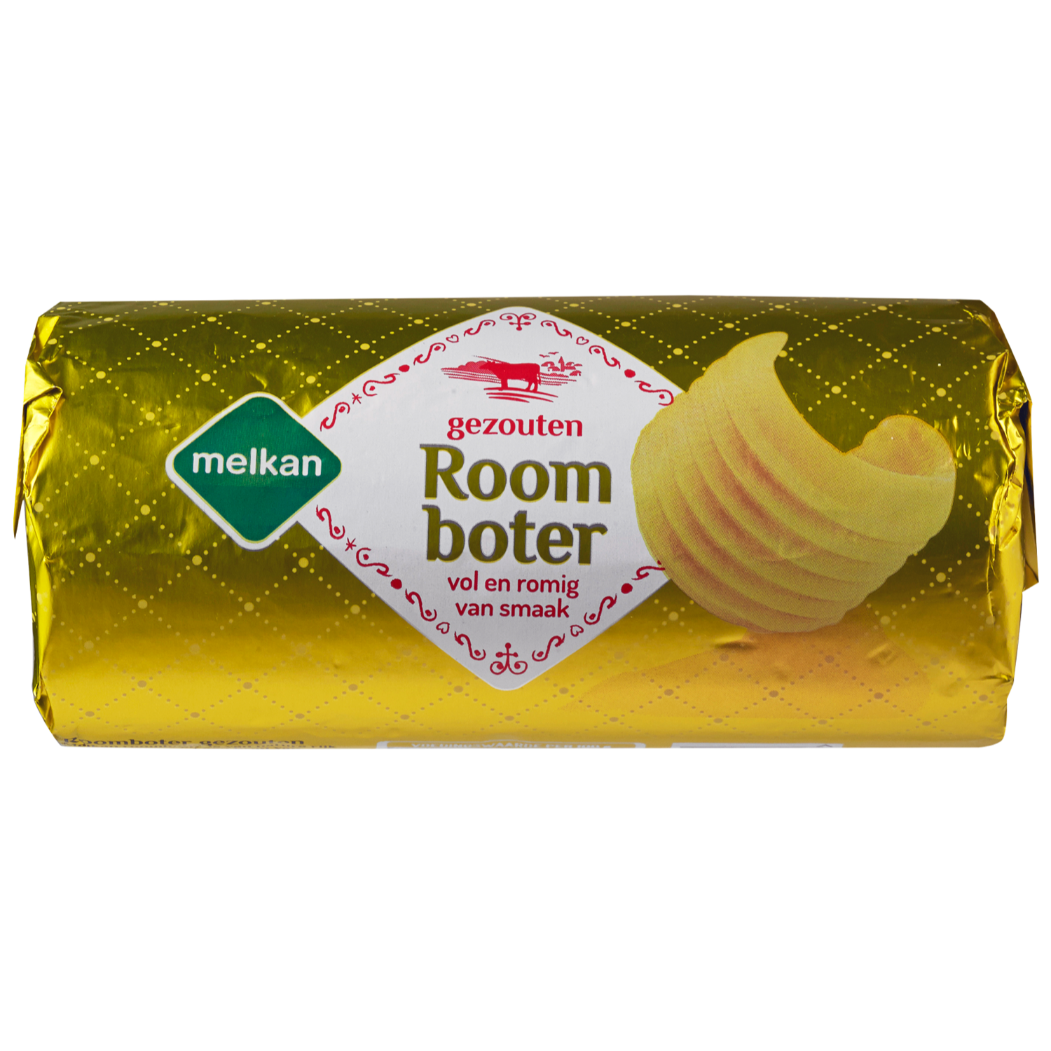 Huismerk Roomboter rol goudwikkel gezouten