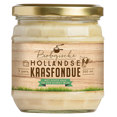 Kaas in 't Bakkie Hollandse kaasfondue