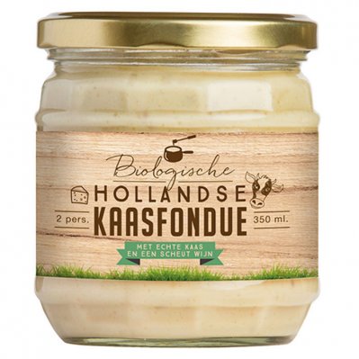 Kaas in 't Bakkie Hollandse kaasfondue