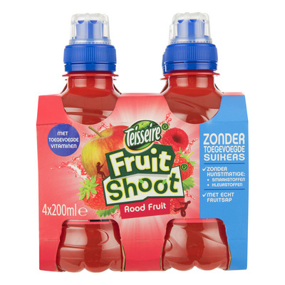 Robinsons Fruit shoot rood fruit 0% suiker