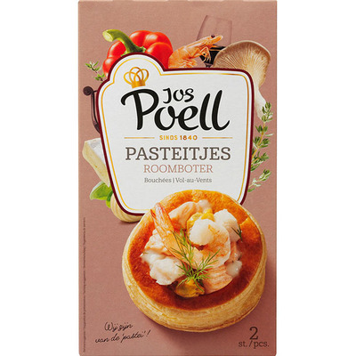 Jos Poell Roomboter pasteitjes