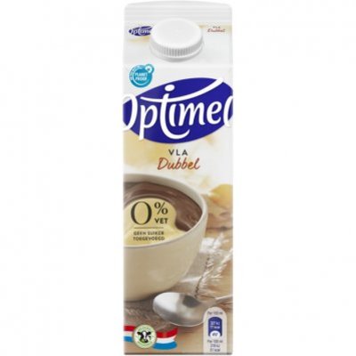 Optimel Magere vla dubbel 0% vet