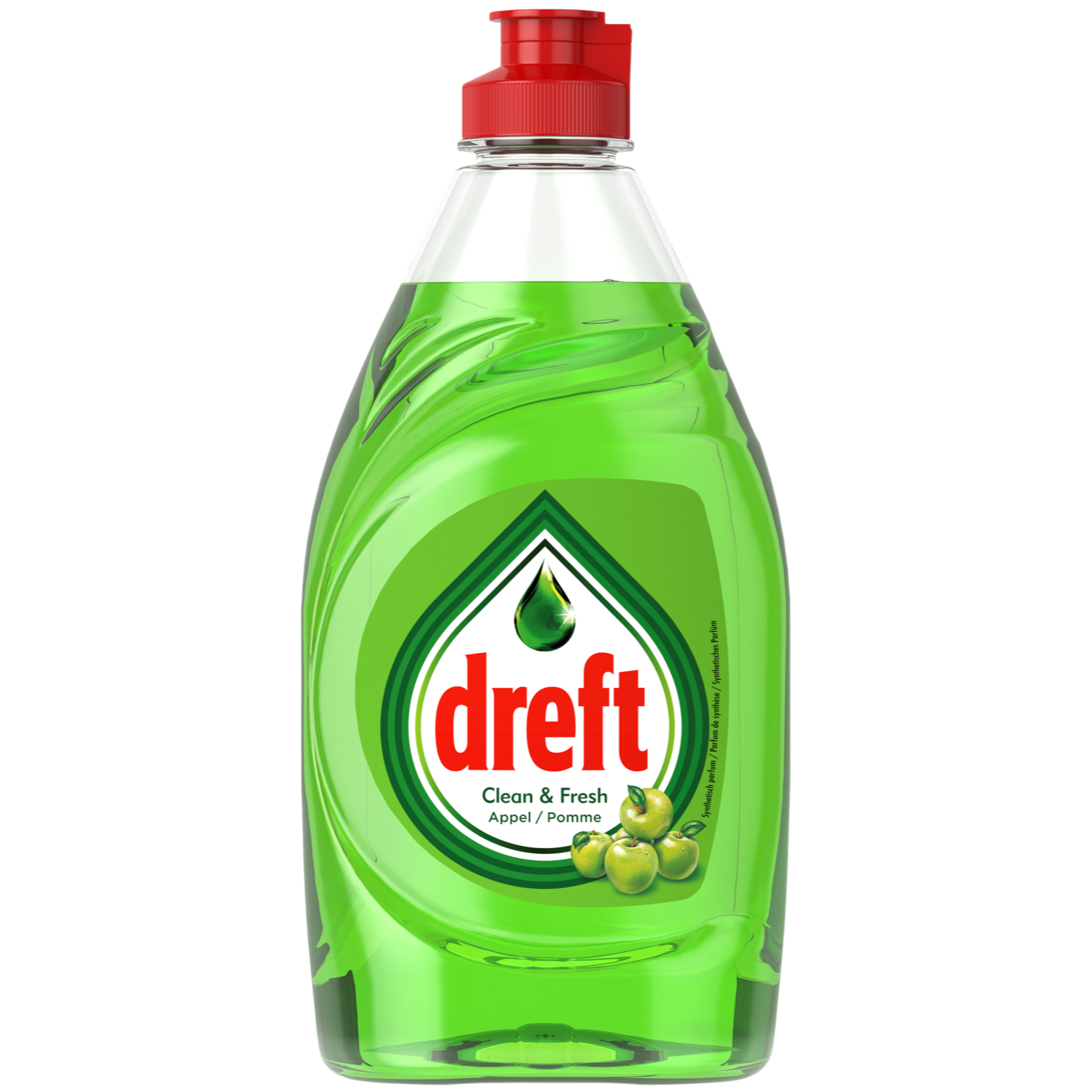 Dreft Afwasmiddel clean & fresh appel