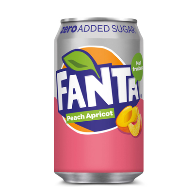 Fanta Zero perzik abrikoos blik