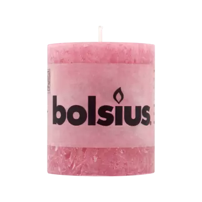 Bolsius 93-Old Pink 8 cm Ø 6, 8cm