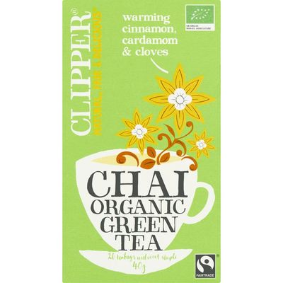 Clipper Organic green tea chai 1-kops