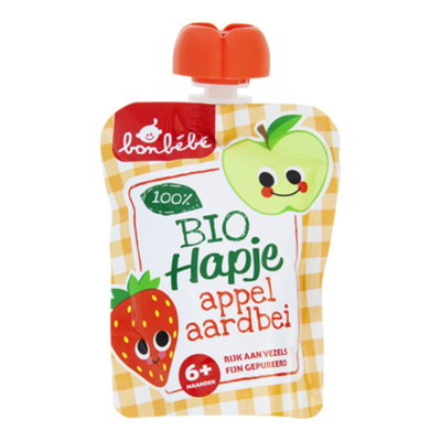 Huismerk 6+ Appel aardbei Biologisch