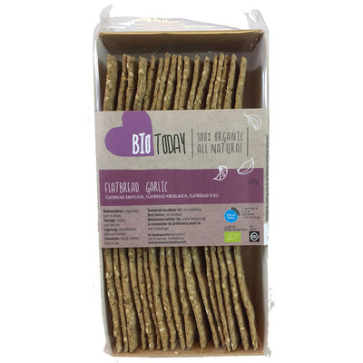 BioToday Flatbread sticks knoflook